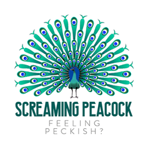 Screaming Peacock Logo